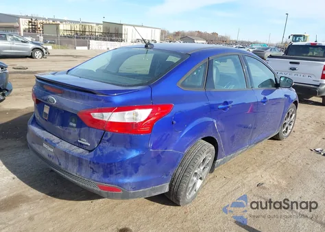 2014 Ford Focus Se from USA, damaged, VIN 1FADP3F23EL371866